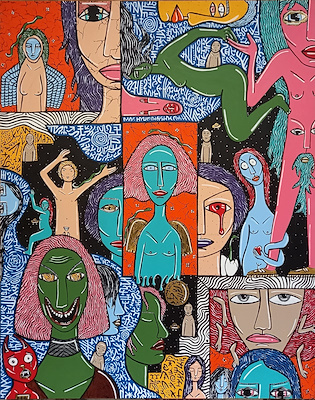 Teoman Güngördü imzalı tablo — Yağlı Boya, 80×100 cm, 3.000 TL müzayede satışı