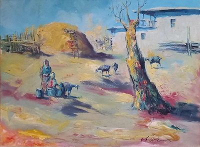 Sezai Özdemir imzalı tablo — Yağlı Boya, 70×50 cm, 3.000 TL müzayede satışı
