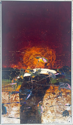 Ekrem Kadak imzalı tablo — 135×80 cm, 60.000 TL müzayede satışı