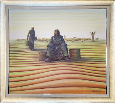 Süleyman Karakul imzalı tablo — Yağlı Boya, 70×80 cm, 90.000 TL müzayede satışı