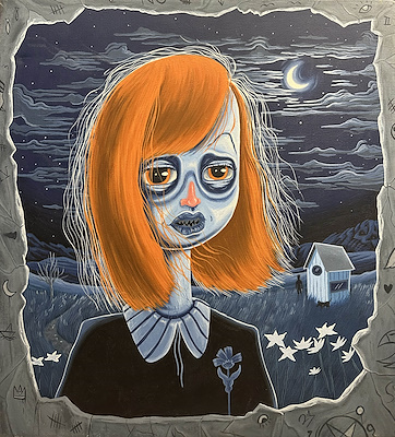 Yamaç Atan imzalı tablo — Akrilik Boya, 45×50 cm, 6.500 TL müzayede satışı