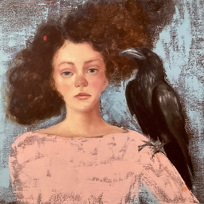 Derya Ahmetbeyoğlu imzalı tablo — Yağlı Boya, 40×40 cm, 6.000 TL müzayede satışı