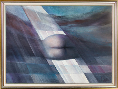 Rasin Arsebük imzalı tablo — Yağlı Boya, 75×100 cm, 10.000 TL müzayede satışı