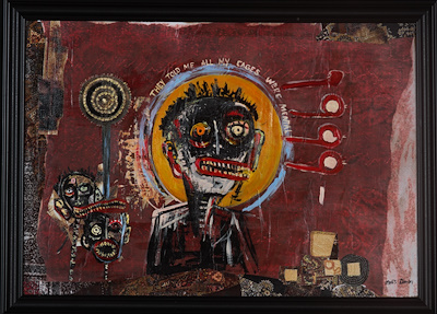 Melis Duman imzalı tablo — Karışık Teknik, 35×50 cm, 3.000 TL müzayede satışı
