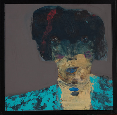 Mustafa Delioğlu imzalı tablo — Yağlı Boya, 50×50 cm, 50.000 TL müzayede satışı