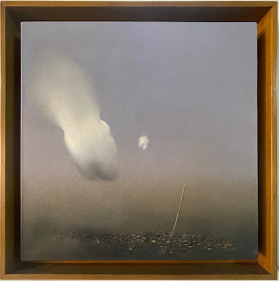 Ekrem Kahraman imzalı tablo — Yağlı Boya, 45×45 cm, 35.000 TL müzayede satışı
