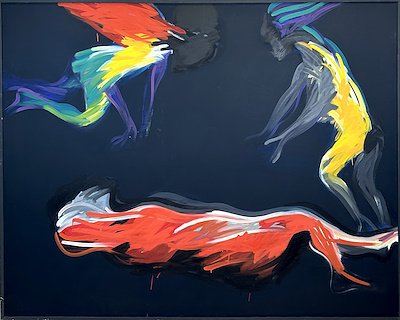 Mustafa Ata imzalı tablo — Yağlı Boya, 130×170 cm, 1.950.000 TL müzayede satışı