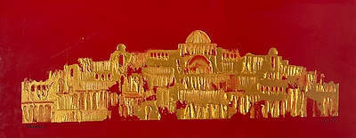 Kenan Işık imzalı tablo — Yağlı Boya, 30×70 cm, 25.000 TL müzayede satışı