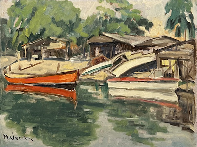 Hasan Vecih Bereketoğlu imzalı tablo — Yağlı Boya, 33×41 cm, 295.000 TL müzayede satışı