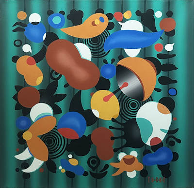 Şükrü Karakuş imzalı tablo — Yağlı Boya, 50×50 cm, 25.000 TL müzayede satışı
