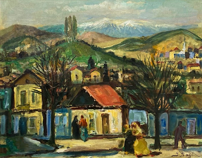 İbrahim Safi imzalı tablo — Yağlı Boya, 50×65 cm, 355.000 TL müzayede satışı