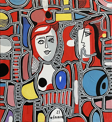 Ali Atmaca imzalı tablo — Akrilik Boya, 55×50 cm, 80.000 TL müzayede satışı