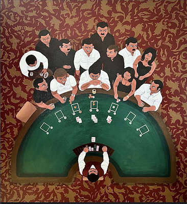 Ömer Faruk Erdoğan imzalı tablo — Yağlı Boya, 110×100 cm, 150.000 TL müzayede satışı