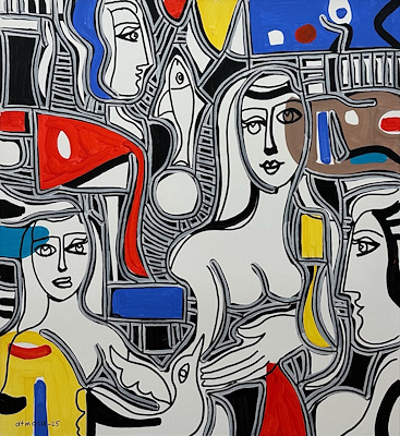 Ali Atmaca imzalı tablo — Akrilik Boya, 70×65 cm, 120.000 TL müzayede satışı
