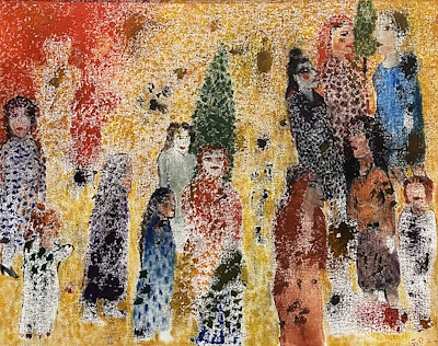 Şahin Paksoy imzalı tablo — Yağlı Boya, 80×100 cm, 52.500 TL müzayede satışı