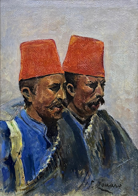 Fausto Zonaro (1854 - 1929) imzalı tablo — Yağlı Boya, 26.5×19.5 cm, 700.000 TL müzayede satışı