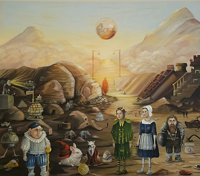 Neslihan Özgenç imzalı tablo — Yağlı Boya, 60×70 cm, 42.500 TL müzayede satışı