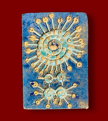 Jale Yılmabaşar imzalı tablo — 18×12 cm, 52.500 TL müzayede satışı