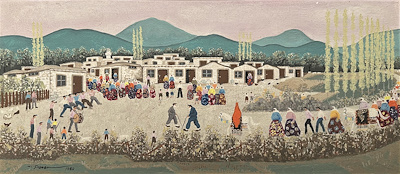 Mehmet Pesen imzalı tablo — Yağlı Boya, 22×52 cm, 260.000 TL müzayede satışı