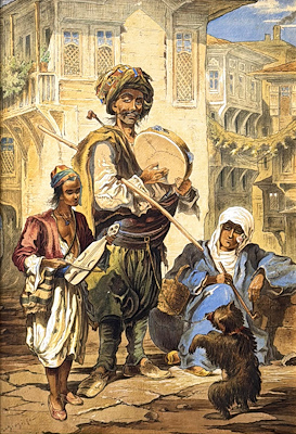 Amedeo Preziosi imzalı tablo — Karışık Teknik, 51.5×37 cm, 750.000 TL müzayede satışı