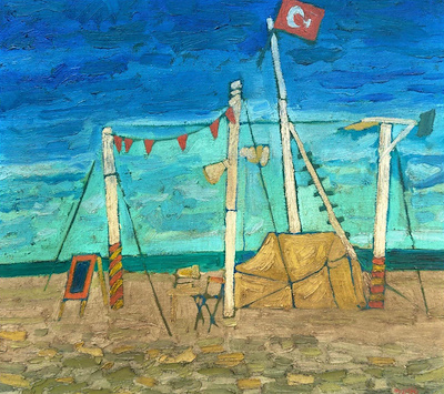 Muhsin Kut imzalı tablo — Yağlı Boya, 60×70 cm, 315.000 TL müzayede satışı
