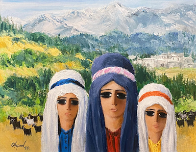 Fikret Otyam imzalı tablo — Yağlı Boya, 40×50 cm, 400.000 TL müzayede satışı