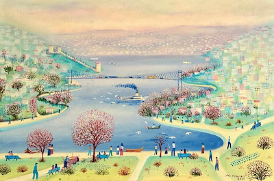 Mehmet Arpacık imzalı tablo — Yağlı Boya, 50×70 cm, 45.000 TL müzayede satışı