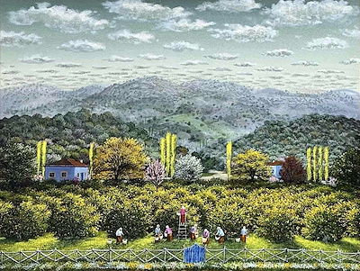 Yalçın Gökçebağ imzalı tablo — Yağlı Boya, 60×80 cm, 450.000 TL müzayede satışı