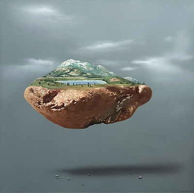 Adem Kipçak imzalı tablo — Yağlı Boya, 50×50 cm, 32.500 TL müzayede satışı