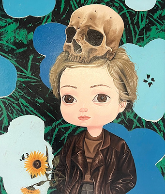 İlkem Güneri imzalı tablo — Yağlı Boya, 70×60 cm, 55.000 TL müzayede satışı