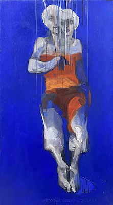 Özgür Eryılmaz imzalı tablo — Yağlı Boya, 50×30 cm, 20.000 TL müzayede satışı