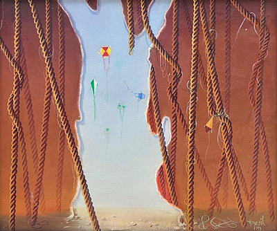 Ahmet Yeşil imzalı tablo — Yağlı Boya, 50×60 cm, 305.000 TL müzayede satışı