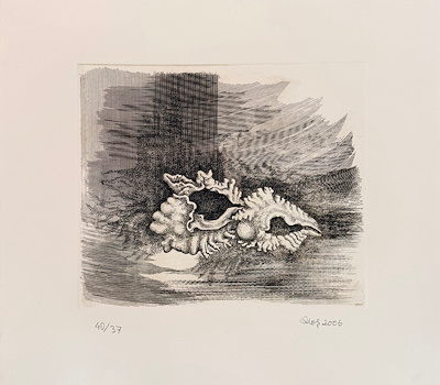 Aloş imzalı tablo — Gravür, 39×45 cm, 7.500 TL müzayede satışı