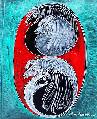 Süleyman Saim Tekcan imzalı tablo — Yağlı Boya, 60×50 cm, 230.000 TL müzayede satışı