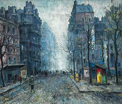 İbrahim Safi imzalı tablo — Yağlı Boya, 53×67 cm, 350.000 TL müzayede satışı