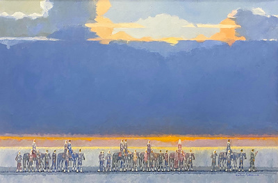 Ramiz Aydın imzalı tablo — Yağlı Boya, 60×90 cm, 132.500 TL müzayede satışı