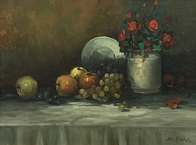 Ali Kartal imzalı tablo — Yağlı Boya, 55×73 cm, 32.500 TL müzayede satışı