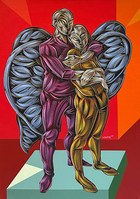 Erhan Lanpir imzalı tablo — Yağlı Boya, 70×50 cm, 40.000 TL müzayede satışı