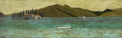 Muhsin Kut imzalı tablo — Yağlı Boya, 30×95 cm, 365.000 TL müzayede satışı