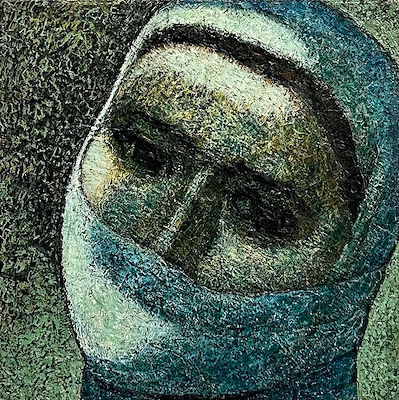 Nuri İyem imzalı tablo — Yağlı Boya, 30×30 cm, 1.060.000 TL müzayede satışı