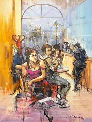 Akdoğan Topaçlıoğlu imzalı tablo — Yağlı Boya, 80×60 cm, 67.500 TL müzayede satışı