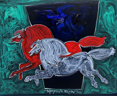 Süleyman Saim Tekcan imzalı tablo — Yağlı Boya, 50×60 cm, 245.000 TL müzayede satışı