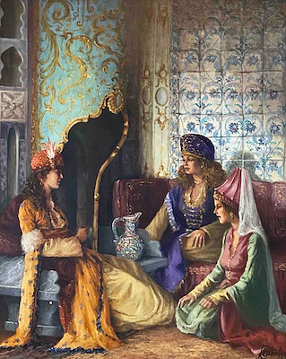 Kamil Aslanger imzalı tablo — Yağlı Boya, 80×65 cm, 87.500 TL müzayede satışı
