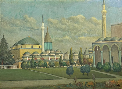 Nazmi Dayan imzalı tablo — Yağlı Boya, 100×73 cm, 75.000 TL müzayede satışı