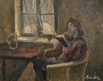 Zeki Faik İzer imzalı tablo — Yağlı Boya, 26×33 cm, 97.500 TL müzayede satışı