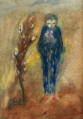 Muzaffer Akyol imzalı tablo — Yağlı Boya, 44×31 cm, 50.000 TL müzayede satışı