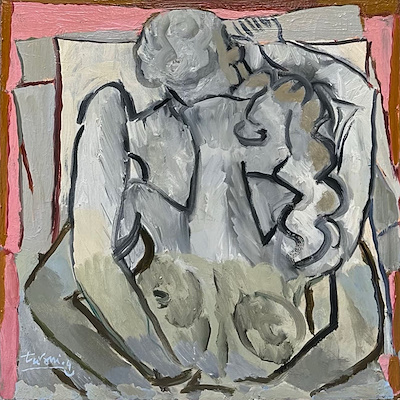 Adnan Turani imzalı tablo — Yağlı Boya, 60×60 cm, 295.000 TL müzayede satışı