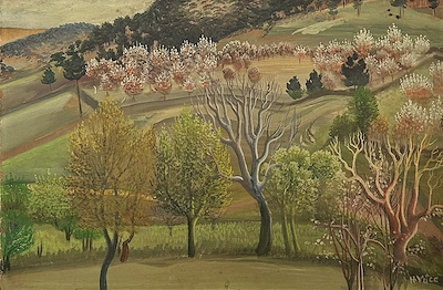 Hüseyin Yüce imzalı tablo — Yağlı Boya, 35×50 cm, 47.500 TL müzayede satışı