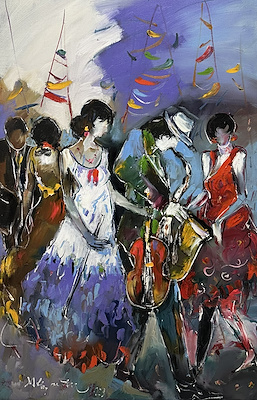 Alp Bartu imzalı tablo — Yağlı Boya, 80×50 cm, 25.000 TL müzayede satışı