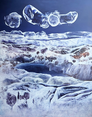Ekrem Kadak imzalı tablo — Yağlı Boya, 140×170 cm, 75.000 TL müzayede satışı